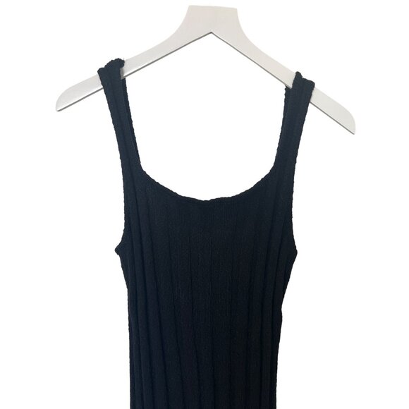 Free People Santos Black Sweater Midi Dress - Picture 6 of 7